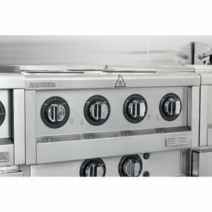 Buffalo 600 Series 4 Plate Electric Convection Oven Range - SA808 - 3