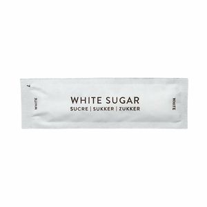 Reflex White Sugar Flatsticks 2g (Pack of 1000) - HT300 - 1