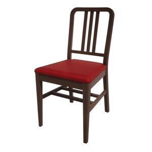 Bolero Bespoke Vicky Side Chair in Red/Wenge - HT913 - 1