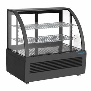 Polar C-Series Countertop Display Fridge Black 100Ltr - CU636 - 1