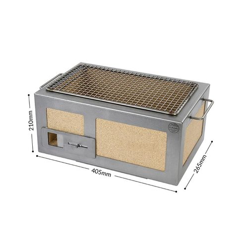 Kasai Little Konro Grill 50/50 Plancha Edition SVT-16202 - HW408 - 7