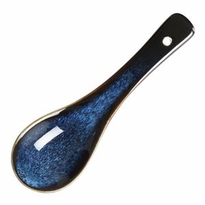 Olympia Luna Midnight Blue Soup Spoons (Pack of 12) - DZ771 - 3