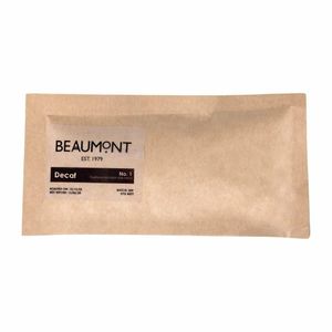 Beaumont No.4 Decaf Coffee Omni Grind 57g (Pack of 50) - HS539 - 1