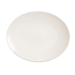 Steelite Concorde Oval Coupe Plates 342.5mm (Pack of 12) - VV4379 - 1