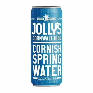 Jolly's Cornish Sparkling Spring Water 330ml (Pack of 24) - HN948 - 1