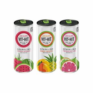 VITHIT Sparkling Mango & Pineapple Vitamin Water 330ml (Pack of 12) - HS820 - 3