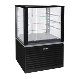 Roller Grill Free Standing Heated Display Cabinet Black FSH800 - HW171 - 1
