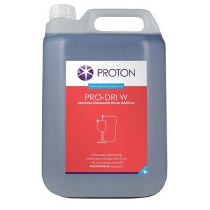 Proton Pro-Dri W Glasswash Rinse Aid 5Ltr (Pack of 2) - HX298 - 1