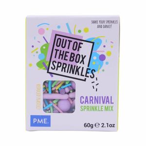 PME Out the Box Carnival Sprinkle Mix 60g - HU338 - 1