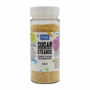 PME Gold Sugar Strands 80g - HU226 - 1
