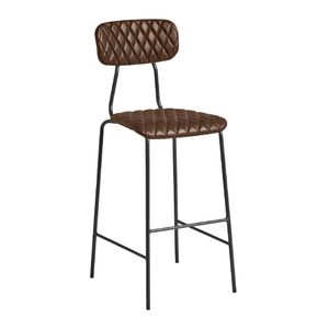 Kara Bar Stool Vintage Brown (Pack of 2) - HS739 - 1