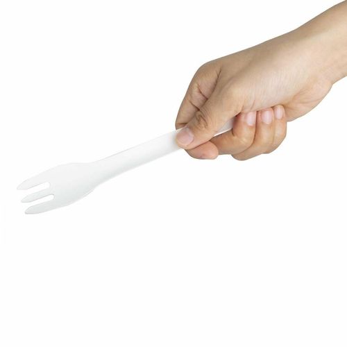 Fiesta Compostable Paper Forks 155mm (Pack of 100) - HT483 - 11