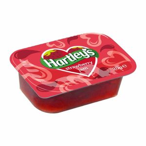 Hartley's?Strawberry?Jam?20g (Pack of 100) - HT347 - 1