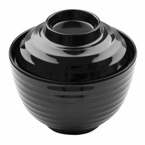 Olympia Kristallon Fusion Melamine Miso Bowls 240ml (Pack of 6) - GR499 - 3