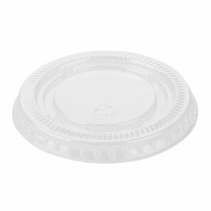Fiesta Recyclable PET Lid for Portion Pots (Pack of 1000) - HC268 - 3