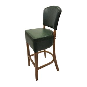 Hanoi Bar Chair in Weathered Oak with Bison Cedar Vinyl - HP783 - 1