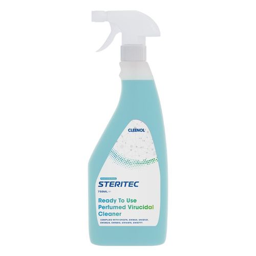 Steritec Perfumed Virucidal Cleaner Ready to Use 750ml (Pack of 6) - HY536 - 1