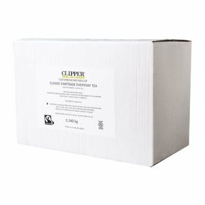 Clipper Fairtrade Classic Everyday Black Teabags (Pack of 1120) - KA501 - 1