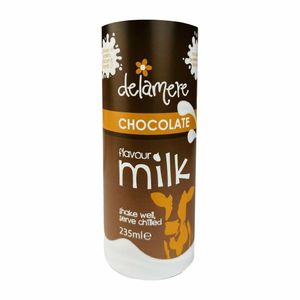 Delamere Dairy Chocolate Flavour Milk 235ml CartoCan (Pack of 12) - KA258 - 1