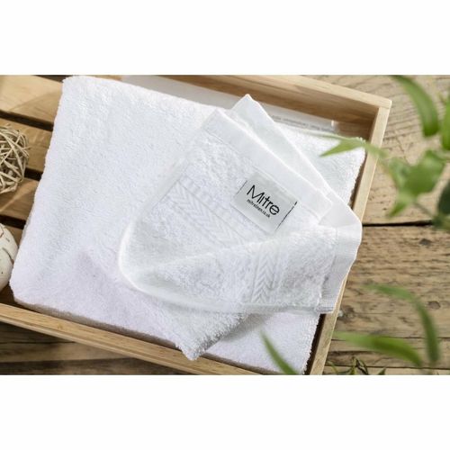 Mitre Comfort Nova Face Cloth White (Pack of 10) - HR083 - 6