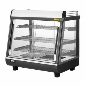 Buffalo Front and Rear Door Heated Merchandiser 96Ltr - HW927 - 3
