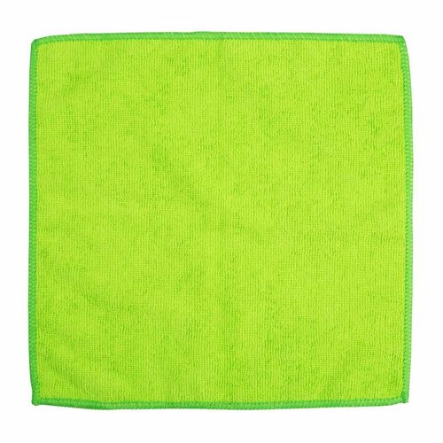 Jantex Microfibre Cloths Green (Pack 5) - HX270 - 1
