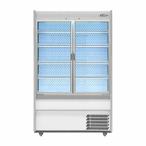 Williams M-Series Gem Multideck Fridge White with Hinged Front Door M125-WCD-HFD - HZ284 - 1