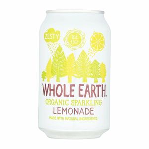 Whole Earth Organic Sparkling Lemonade Drink 330ml (Pack of 24) - KA521 - 1
