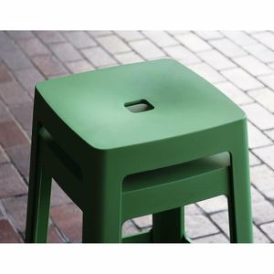 Origin Base Mid Stool May Green 430x430x650mm (Pack of 2) - HX779 - 3