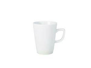 Genware Porcelain Conical Coffee Mug 22cl/ 7.75oz (Pack of 6) - 1
