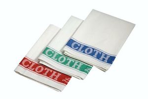 Linen Union Glass Cloth 51X76cm 5Pcs Mix Clrs - 1