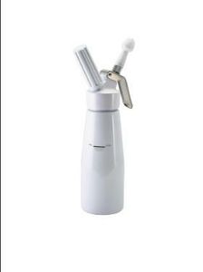 Cream Whipper 500ml White + 10 Free Bulb - 1