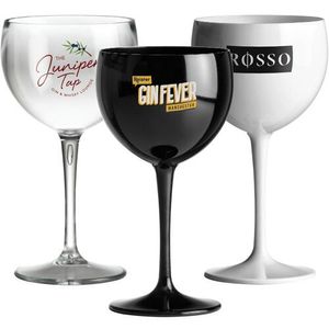 Custom Branded Premium Unbreakable Gin/Cocktail Glass (400ml/14oz) - 1