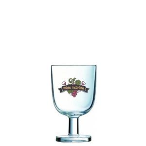Custom Branded Resto Stem 'Stacking' Wine Glass (200ml/7oz) - 1