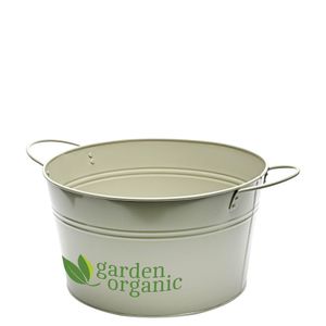 Custom Branded Stainless Steel Round Ice Bucket (15 Litre) - 1