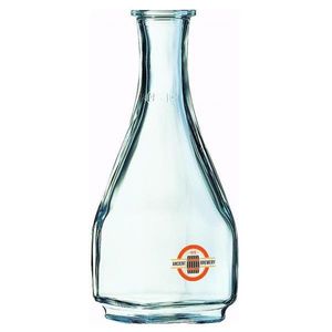 Custom Branded Carre Square Glass Drinks Carafe (1 Litre/35oz) - 1