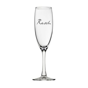 Custom Branded Elegance Vino Flute Glass (190ml/6.5oz) - 1
