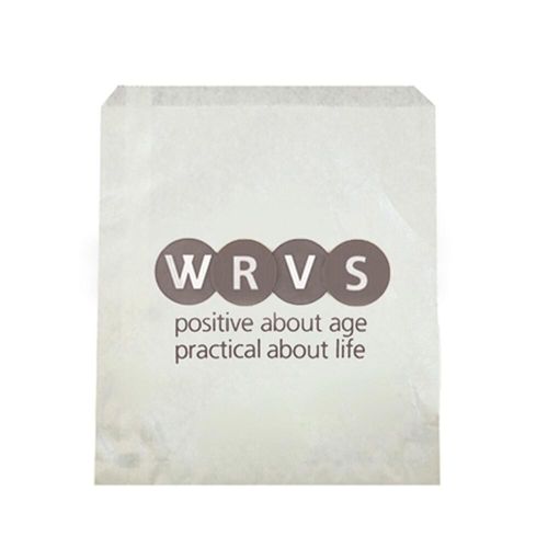 Custom Branded Flat Paper Bag Small (21.5x21.5cm) - 1