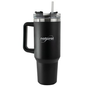 Custom Branded Maxi-Fire Cup With Straw (1.1 Litre/40oz) - 3