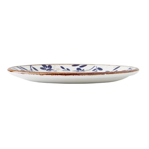 Steelite Performance Flora Coupe Plates Blue 152mm (Pack of 12) - VV4604 - 2