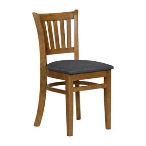 Turin Dining Table with 4 Manhattan Chairs in Weathered Oak with Shetland Sea - JA223 - 1