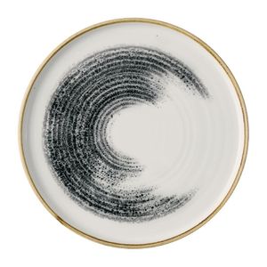 Churchill Homespun Accents Black Walled Plates 260mm (6 Pack) - JA062 - 1