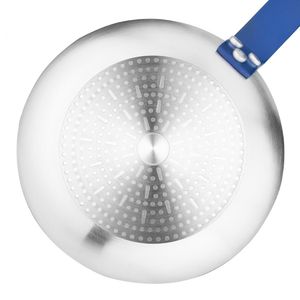 Hygiplas Aluminium Non-stick Teflon Platinum Plus Frying Pan with Blue Handle 28cm - HT972 - 3