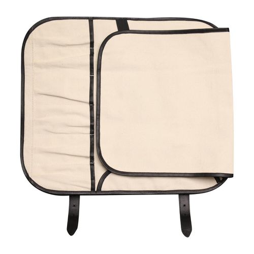 Japanese Knife Company Stockholm Leather Knife Roll BK - JA636 - 2