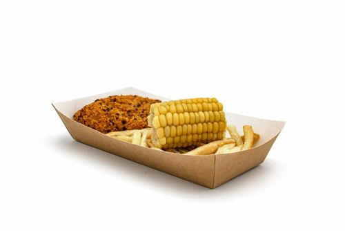 Compostable Kraft Meal Tray (Case of 500) - 1