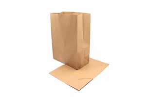 Extra Large Kraft Grab Bag (Case of 125) - 3