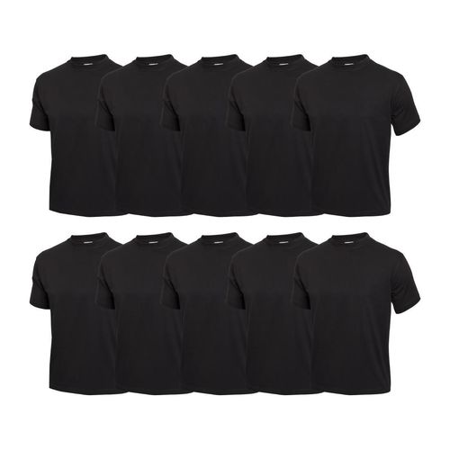 Nisbets Essentials T-Shirts Black Small (10 Pack) - SA842 - 1