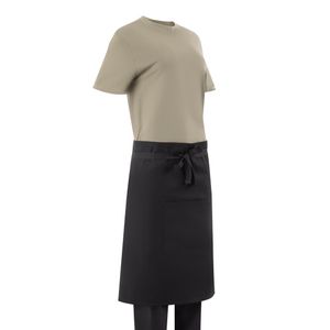 Southside Cotton Canvas Bistro Apron Black - BA203 - 1