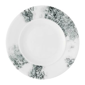 Churchill Alchemy Ambience Standard Rim Plates Smoke Black 162mm (6 Pack) - JC503 - 1