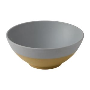 Churchill Emerge Melamine Seattle Grey Deep Serving Bowls 285mm (4 Pack) - JC542 - 1
